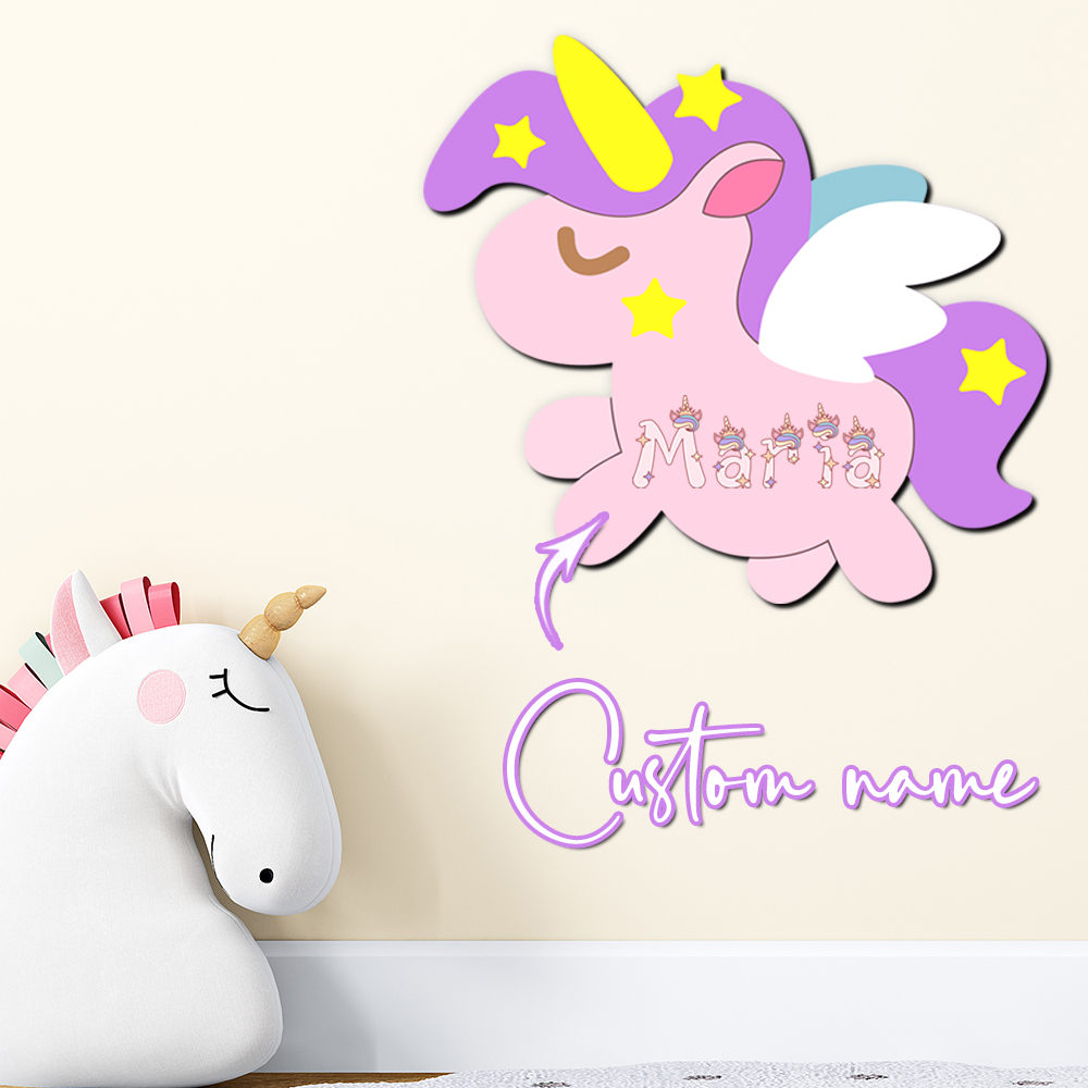 Baby Nursery Letters - Letrero de Madera Personalizado con Nombre