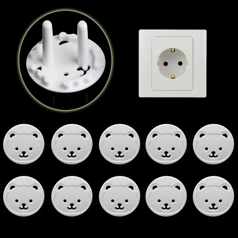 Outlet Cover Childproof - 10 Uds. Cubierta de protección de