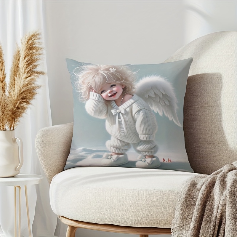 Baby Nursery Outfits - Funda de Cojín de Felpa Corta