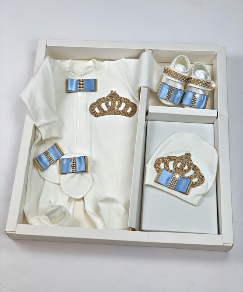 Baby Nursery Outfits - Conjunto de bautismo Dollbling para niño,