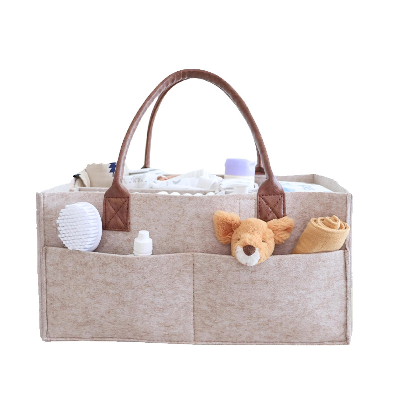 Baby Nursery Organiser - Cesta Organizadora de Fieltro para Bebés,