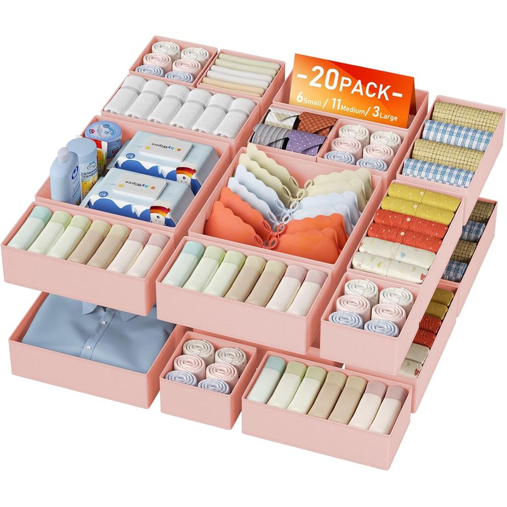 Baby Nursery Closet Organization - Organizadores de Ropa, Paquete de 20
