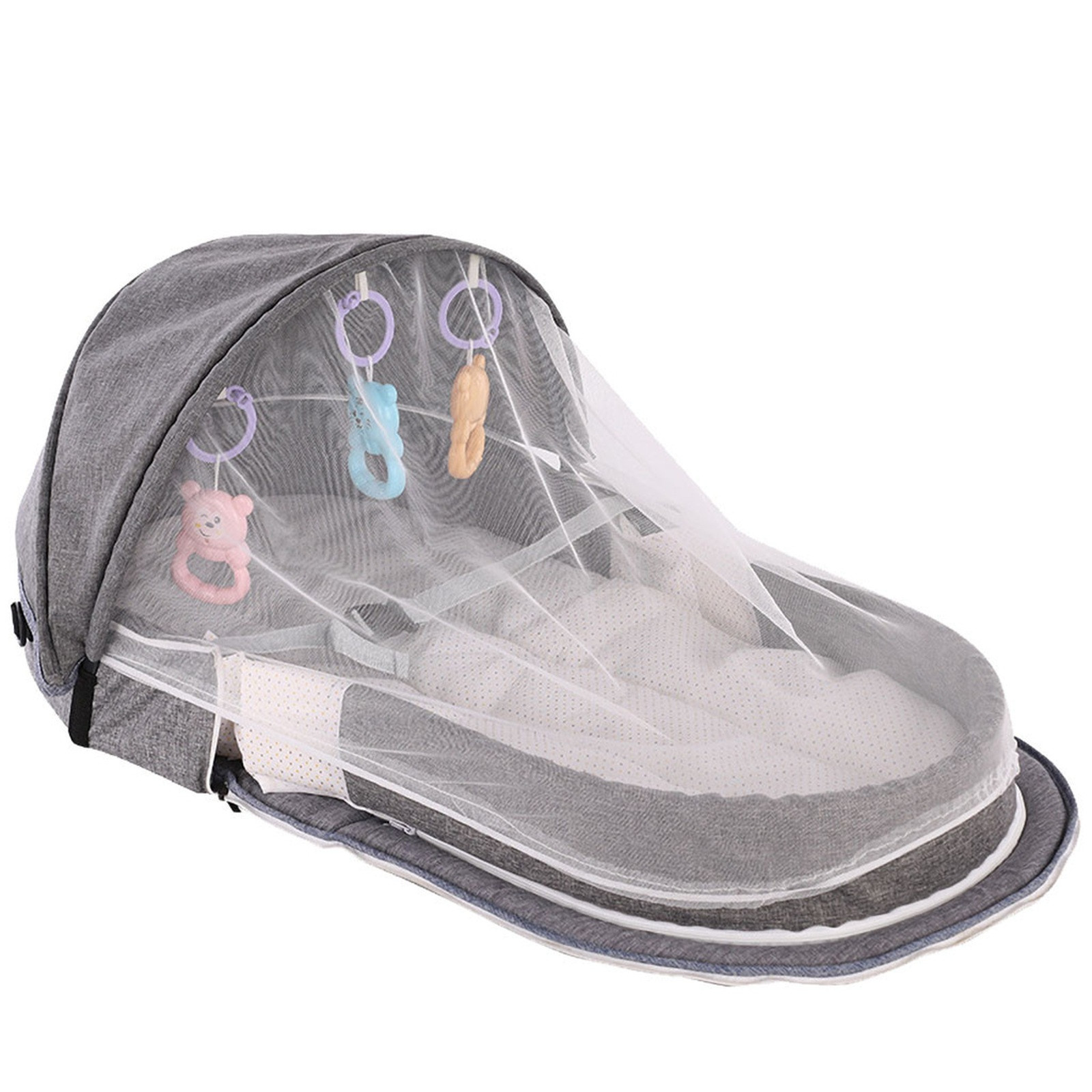 Baby Nursery Hamper - Cama plegable portátil para bebé, cuna