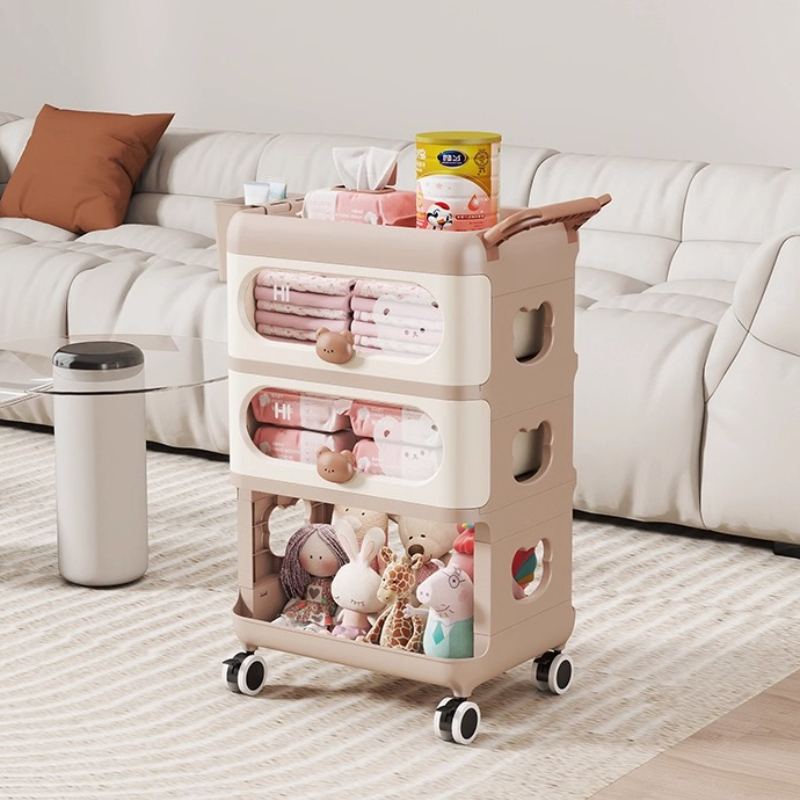 Baby Nursery Cart - ‌ Organizador de almacenamiento para bebés,
