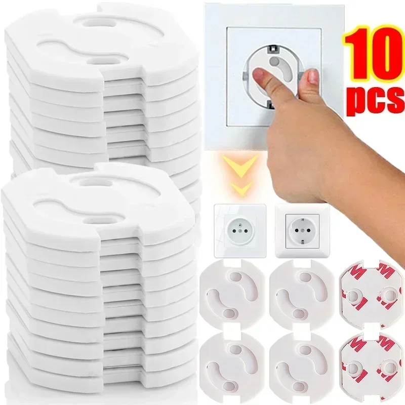 Outlet Cover Childproof - 1/10 Uds. Seguridad para bebés, toma