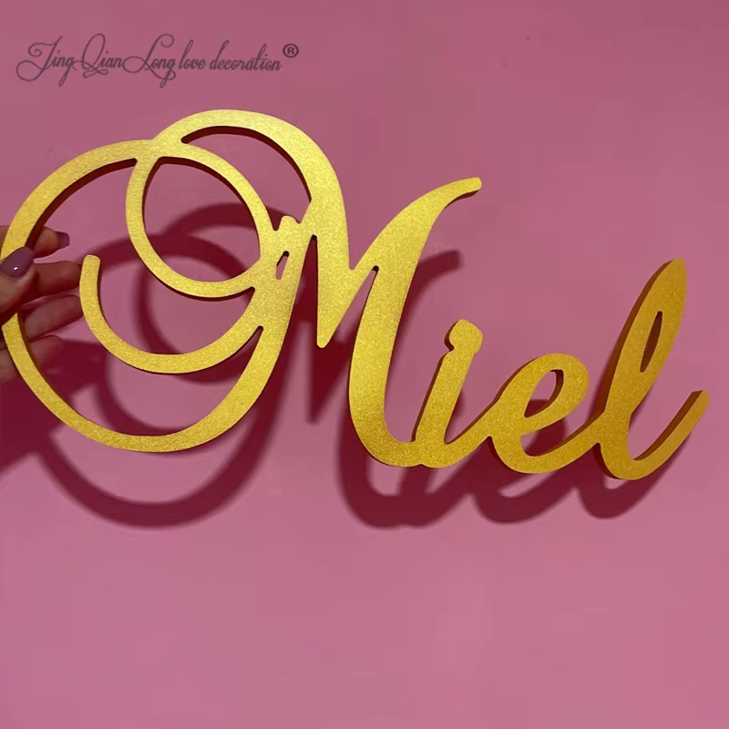 Baby Nursery Letters - Letrero de madera personalizado con nombre,