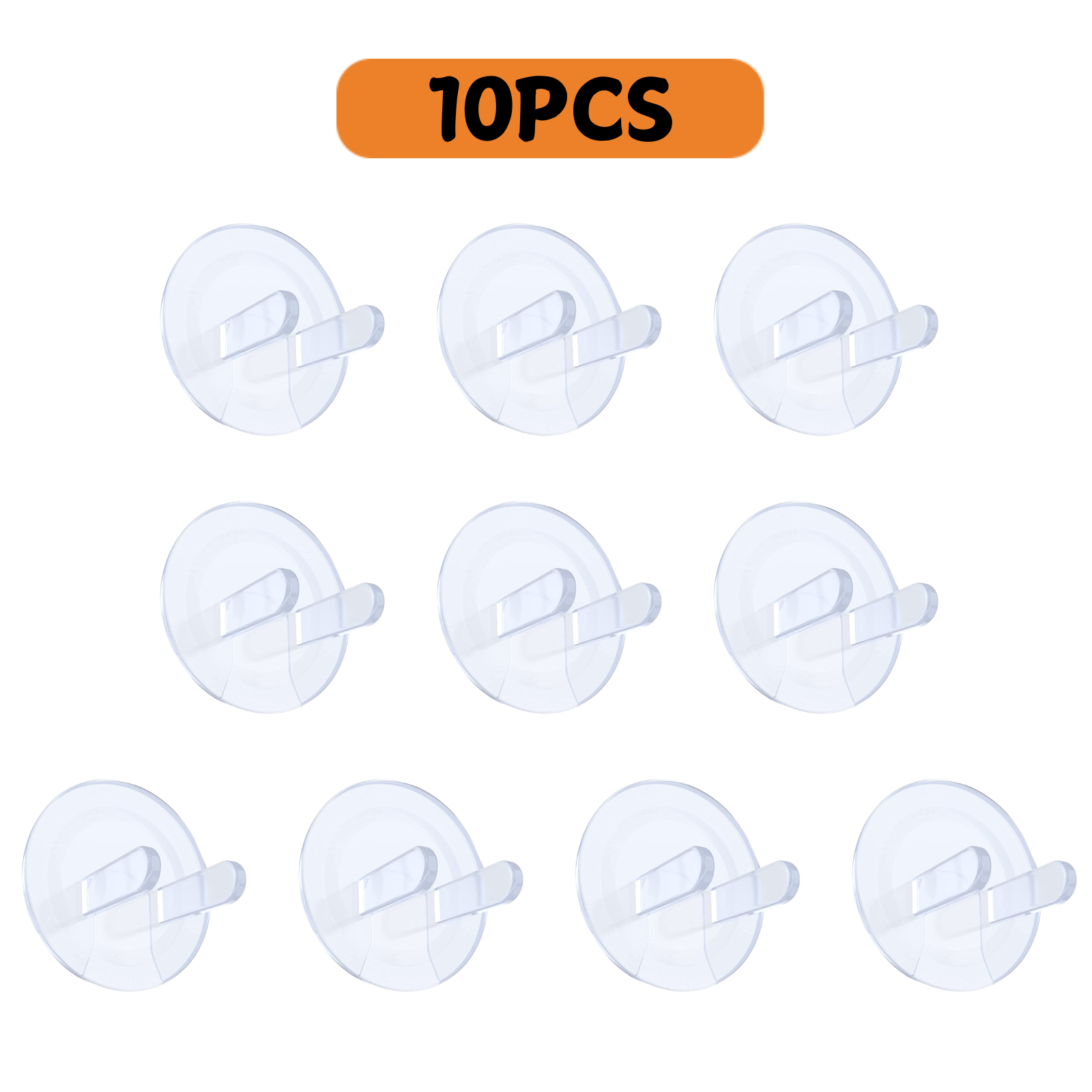 Outlet Cover Childproof - 10 Cubiertas para Enchufes, Estándar Americano,