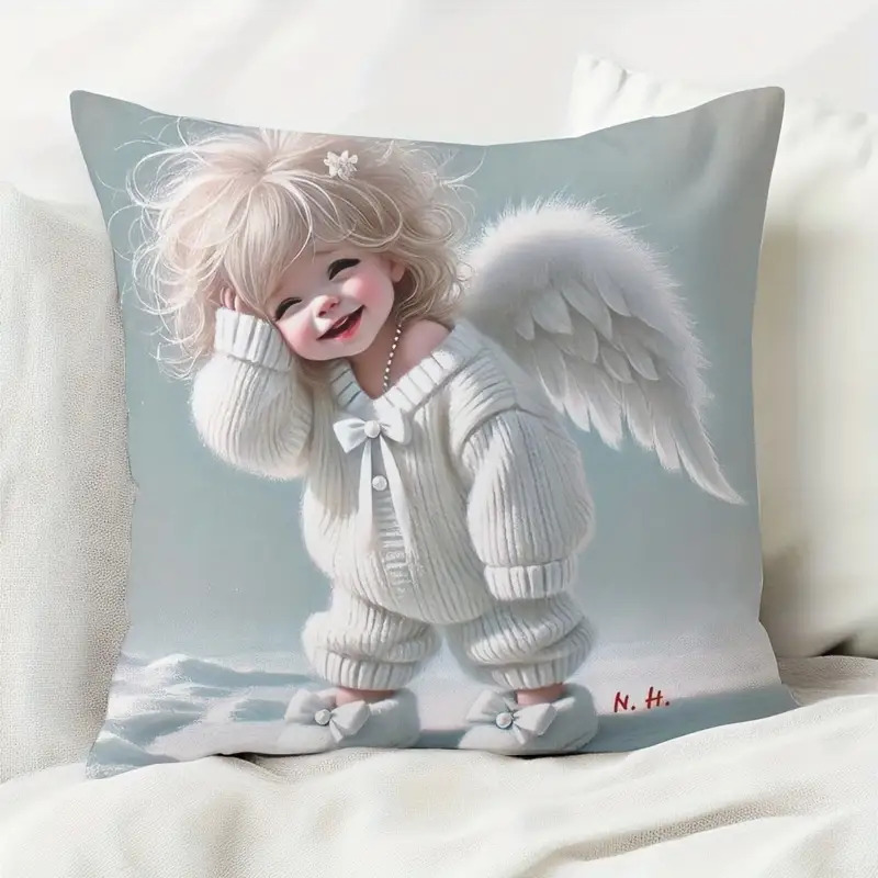 Funda de Cojín de Felpa Corta  - Baby Nursery Outfits reseña y precio