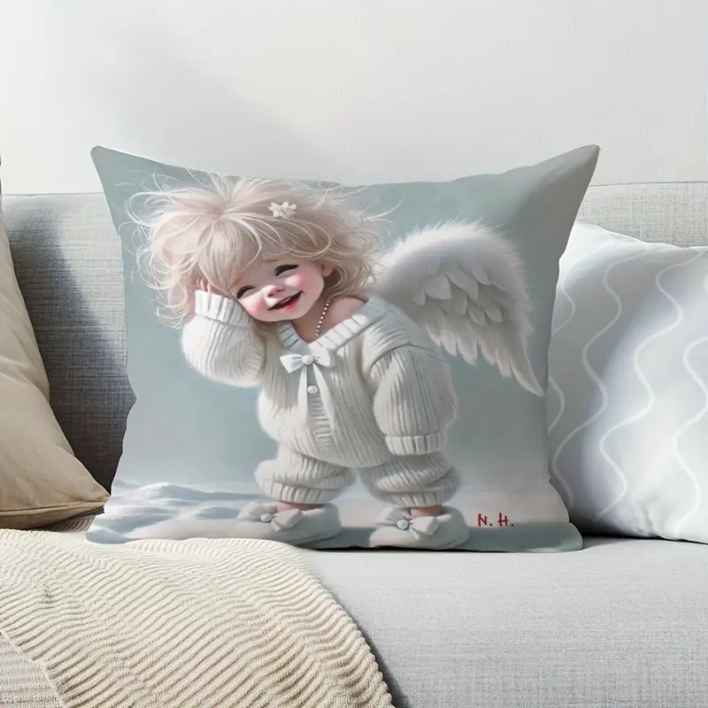 Funda de Cojín de Felpa Corta  - Baby Nursery Outfits reseña y precio