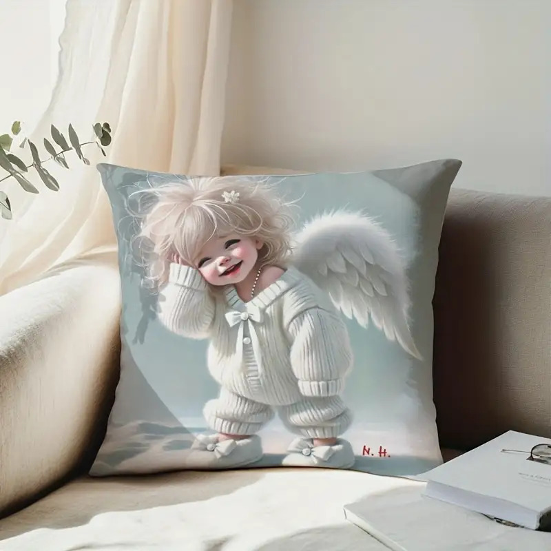 Funda de Cojín de Felpa Corta  - Baby Nursery Outfits reseña y precio