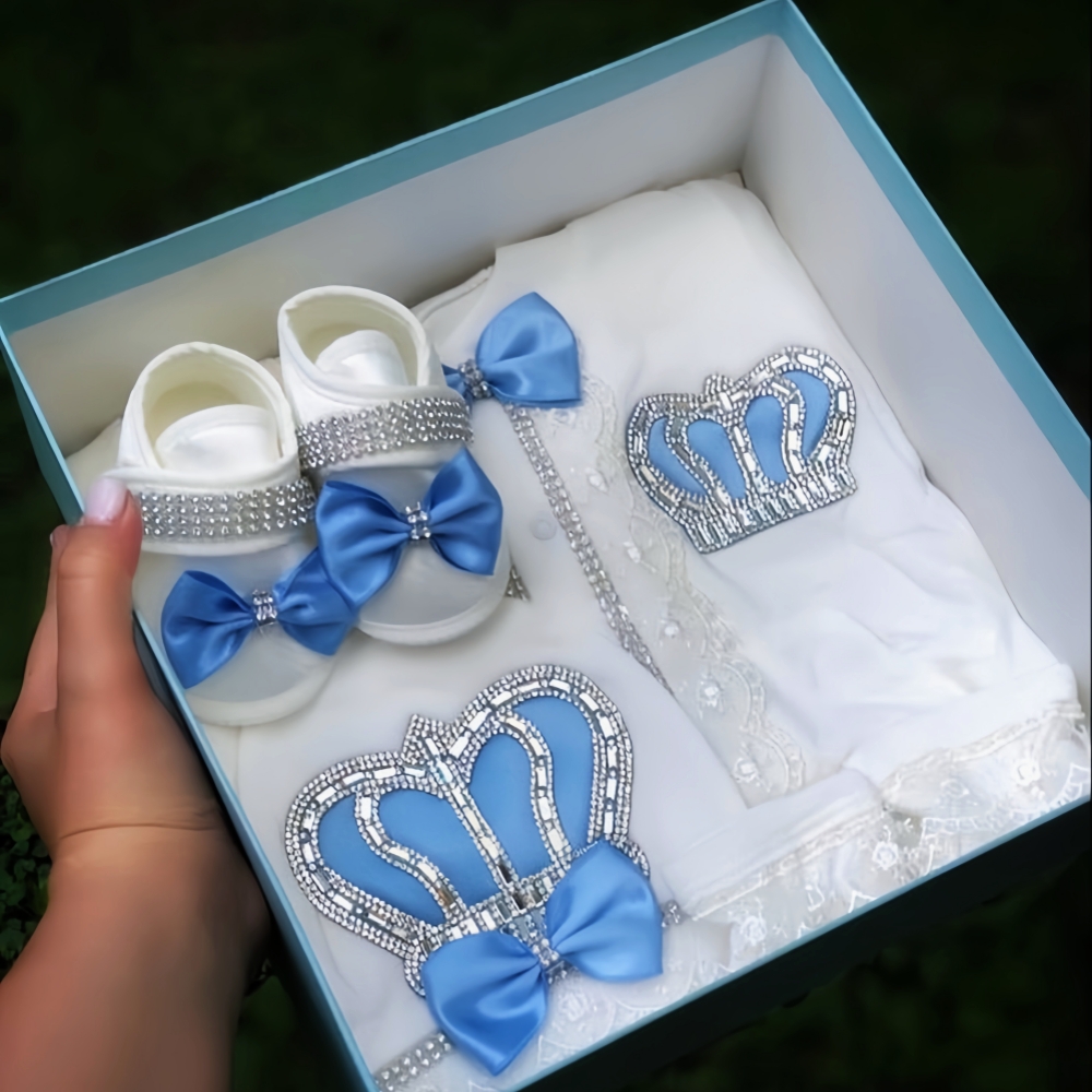Conjunto de bautismo Dollbling - Baby Nursery Outfits reseña y precio