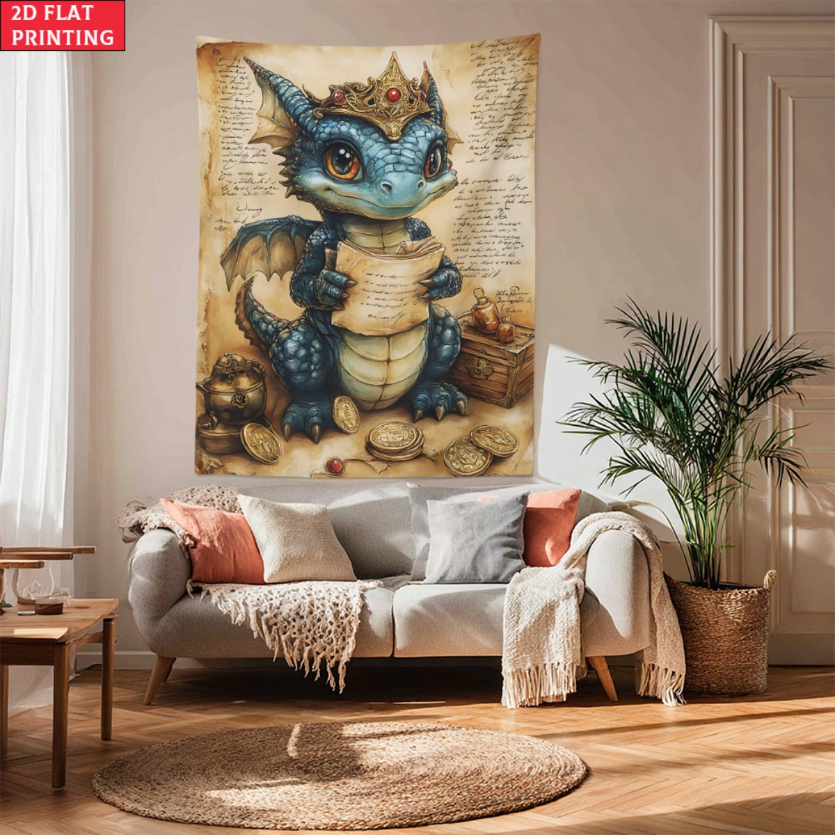 Tapiz de fantasía del tesoro d - Baby Nursery Hanging Decor reseña y precio