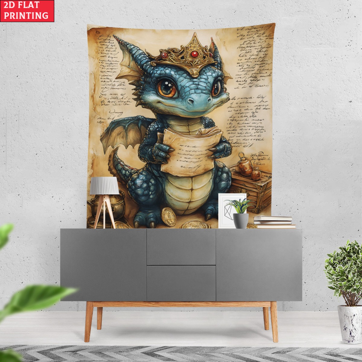 Tapiz de fantasía del tesoro d - Baby Nursery Hanging Decor reseña y precio