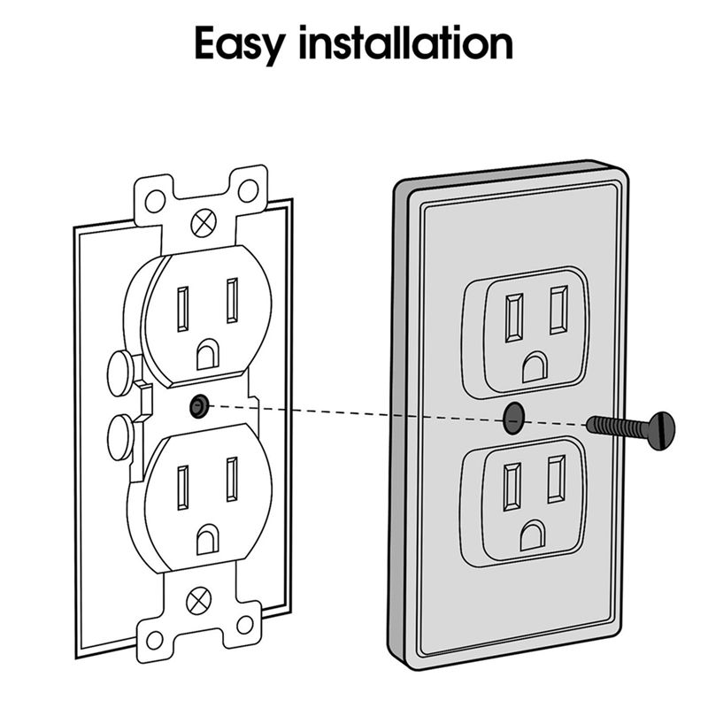 Y42A-12-Pack Cubiertas de segu - Outlet Cover Childproof reseña y precio