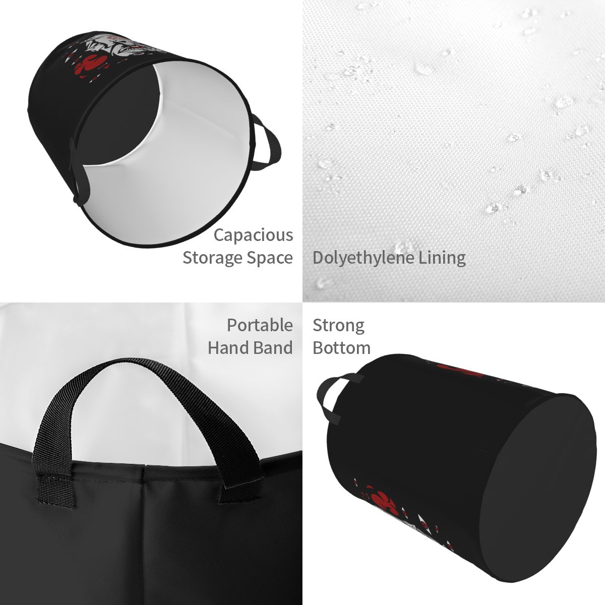 Cesto de Ropa Plegable con Dis - Baby Nursery Hamper reseña y precio