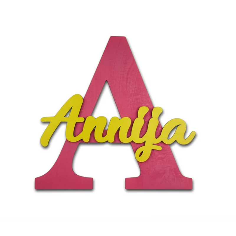 Letras de madera, letras para  - Baby Nursery Hanging Decor reseña y precio