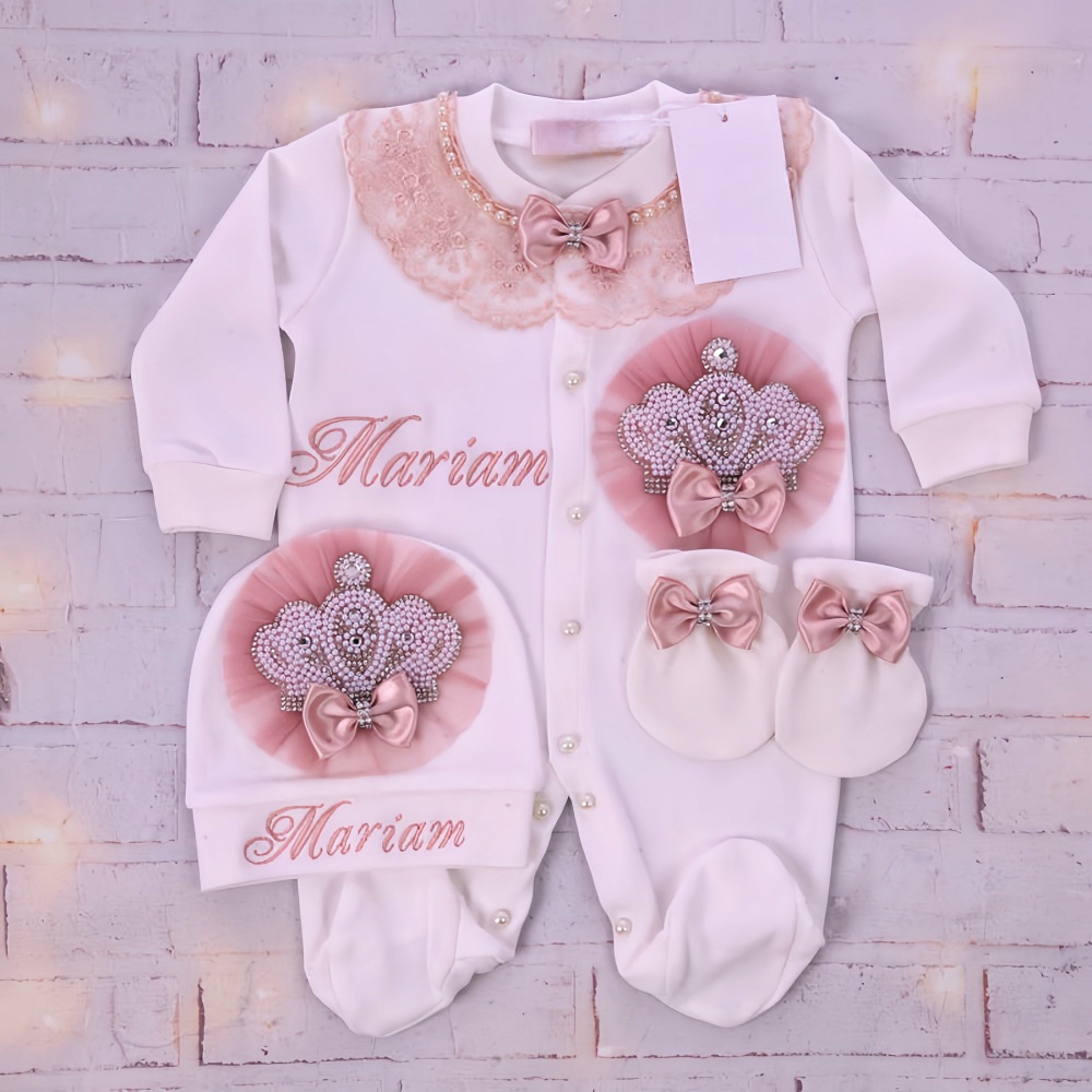 Dollbling corona nacarada Oned - Baby Nursery Outfits reseña y precio