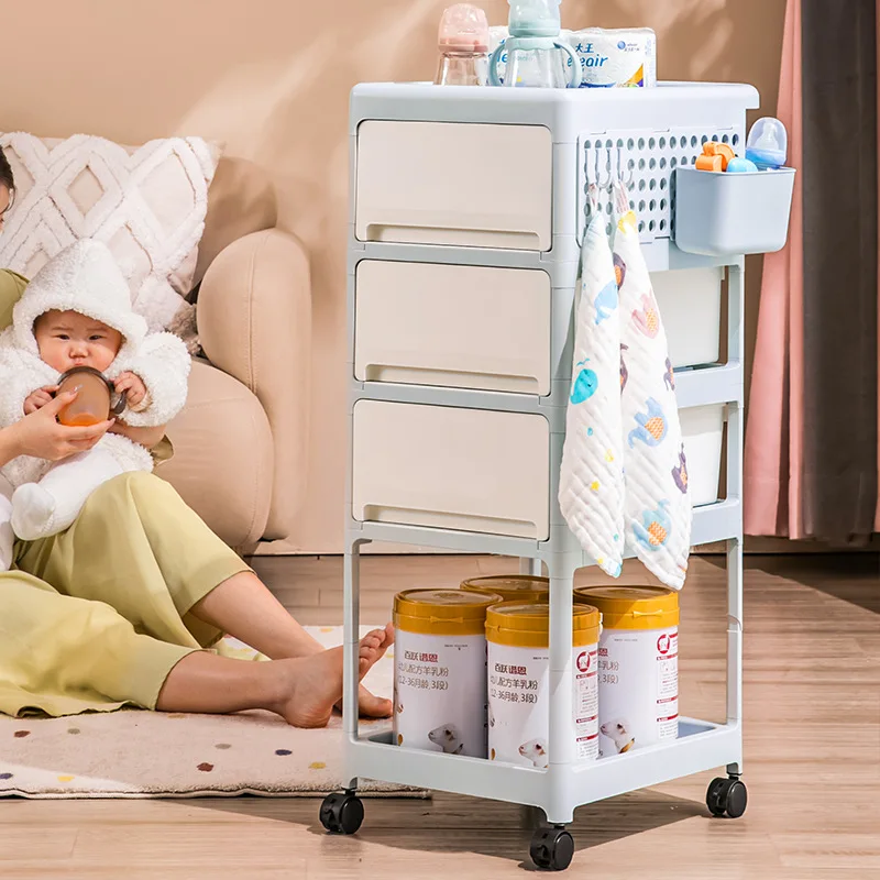 Carrito de Almacenamiento Móvi - Baby Nursery Cart reseña y precio