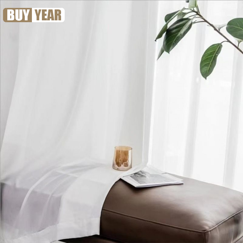 Cortinas de tul Blanco sólido  - Blackout Curtain Nursery reseña y precio