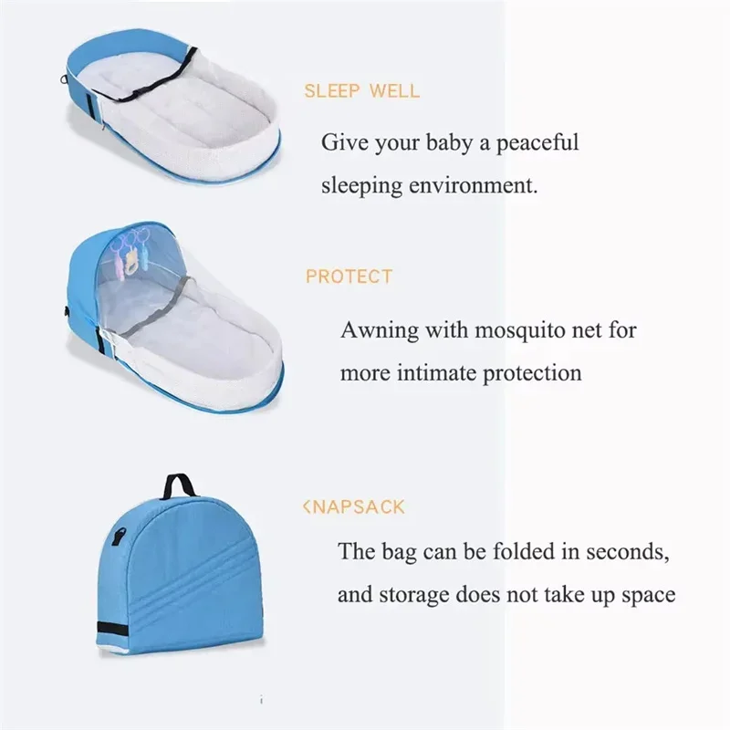 Cuna Plegable Portátil para Be - Baby Nursery Hamper reseña y precio