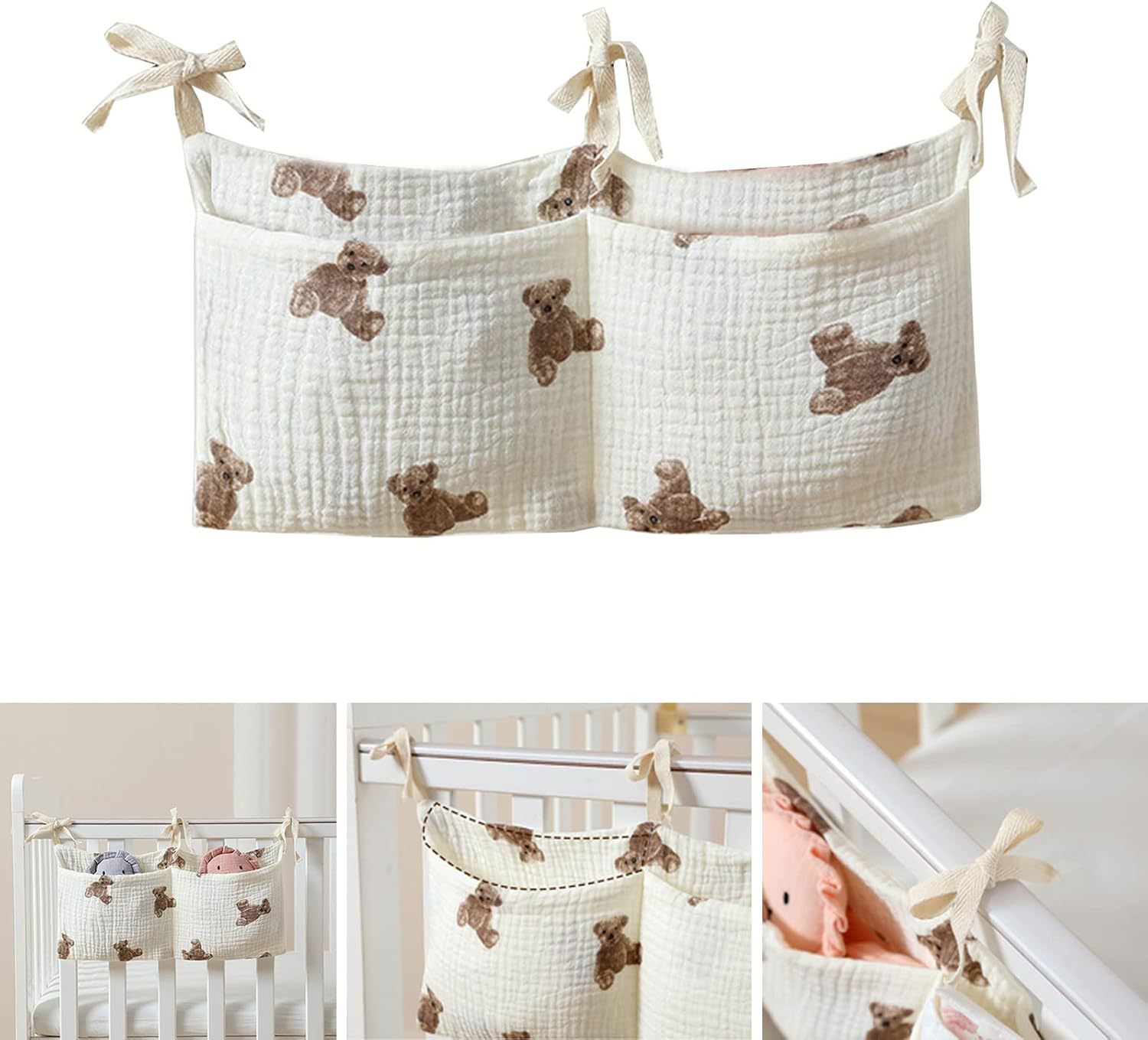 Organizador para cuna de bebé, - Baby Nursery Organiser reseña y precio