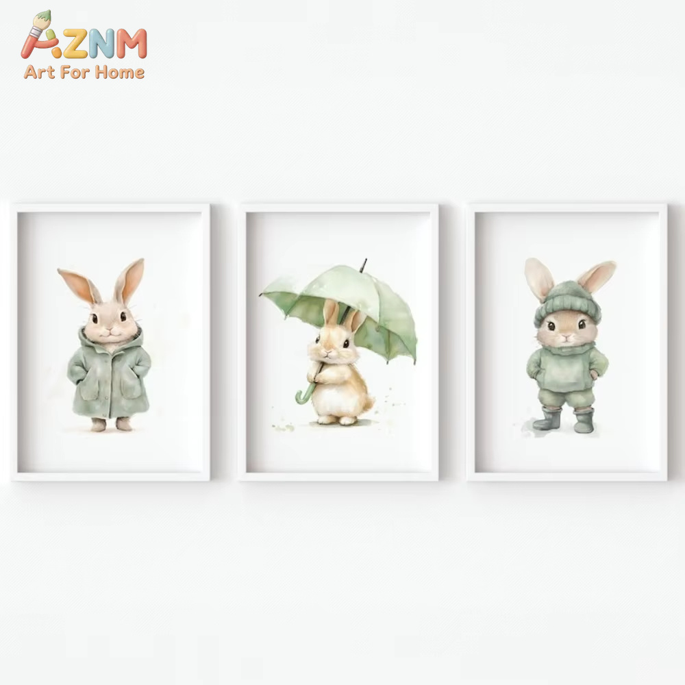 AZNM - Cuadro de Lona con Dise - Baby Nursery Outfits reseña y precio