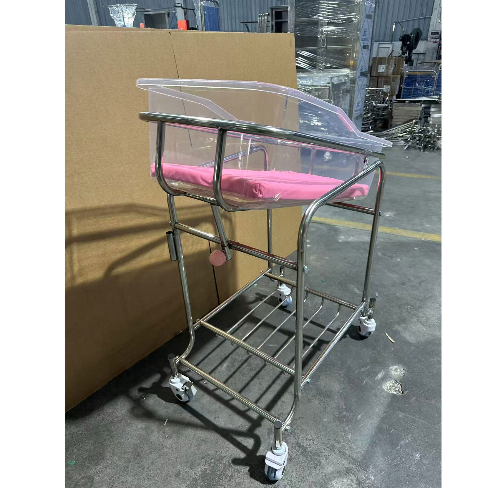 Carrito de Acero Inoxidable pa - Baby Nursery Cart reseña y precio