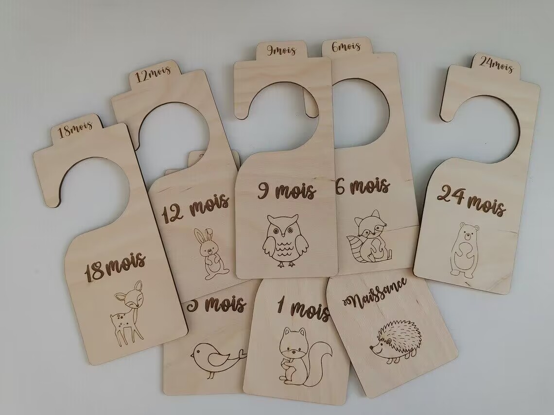 Separadores de ropa para armar - Baby Nursery Closet Organization reseña y precio