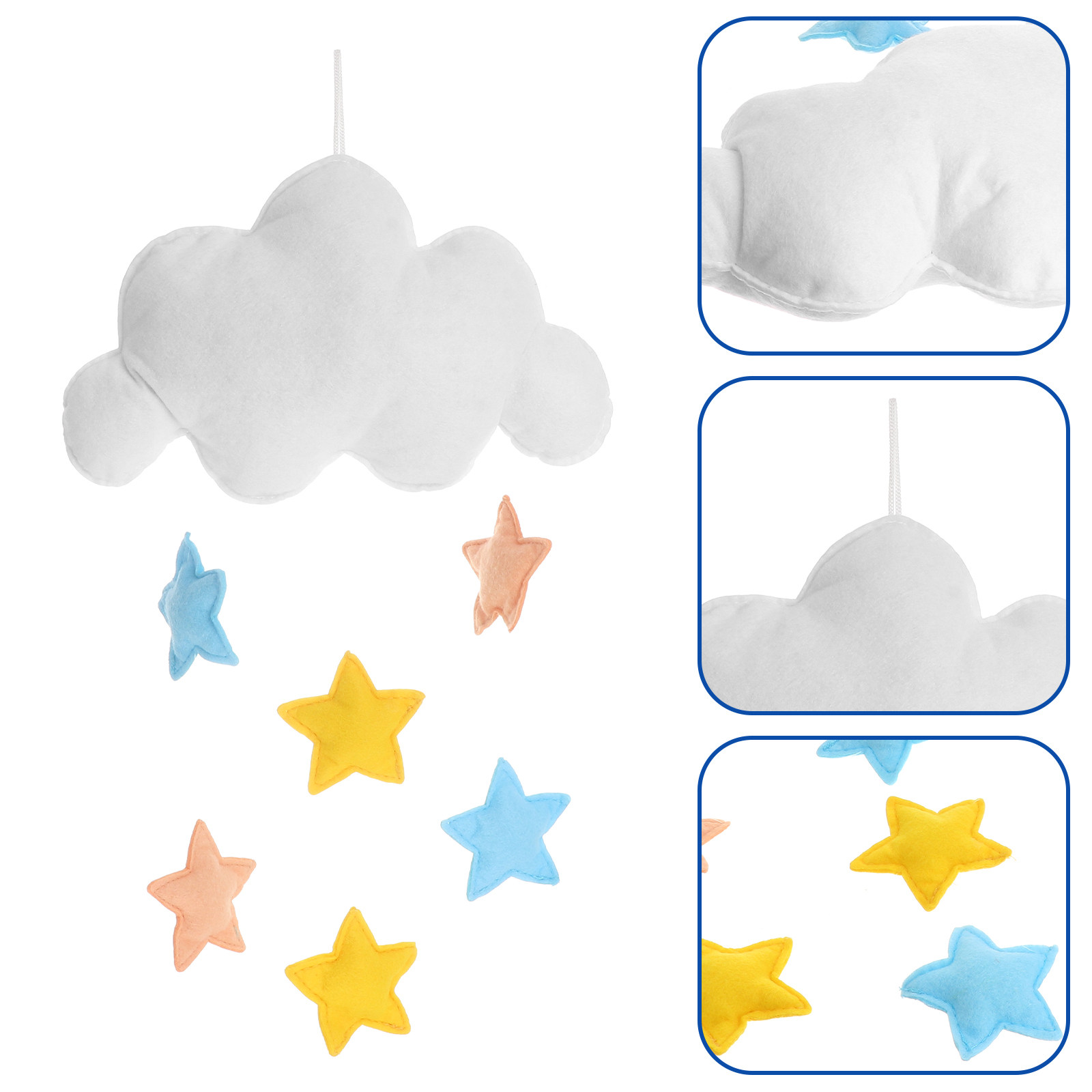 Decoración Colgante de Nubes y - Baby Nursery Hanging Decor reseña y precio