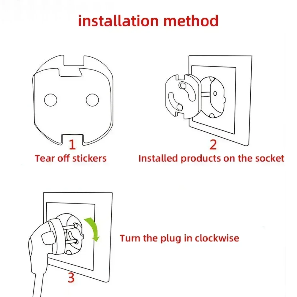 1/10 Uds. Seguridad para bebés - Outlet Cover Childproof reseña y precio