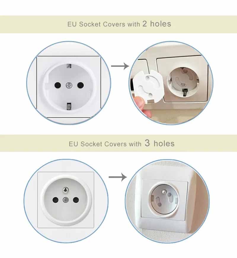 20 piezas cubierta de enchufes - Outlet Cover Childproof reseña y precio