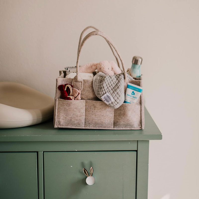 Caddy para pañales: contenedor - Baby Nursery Organiser reseña y precio