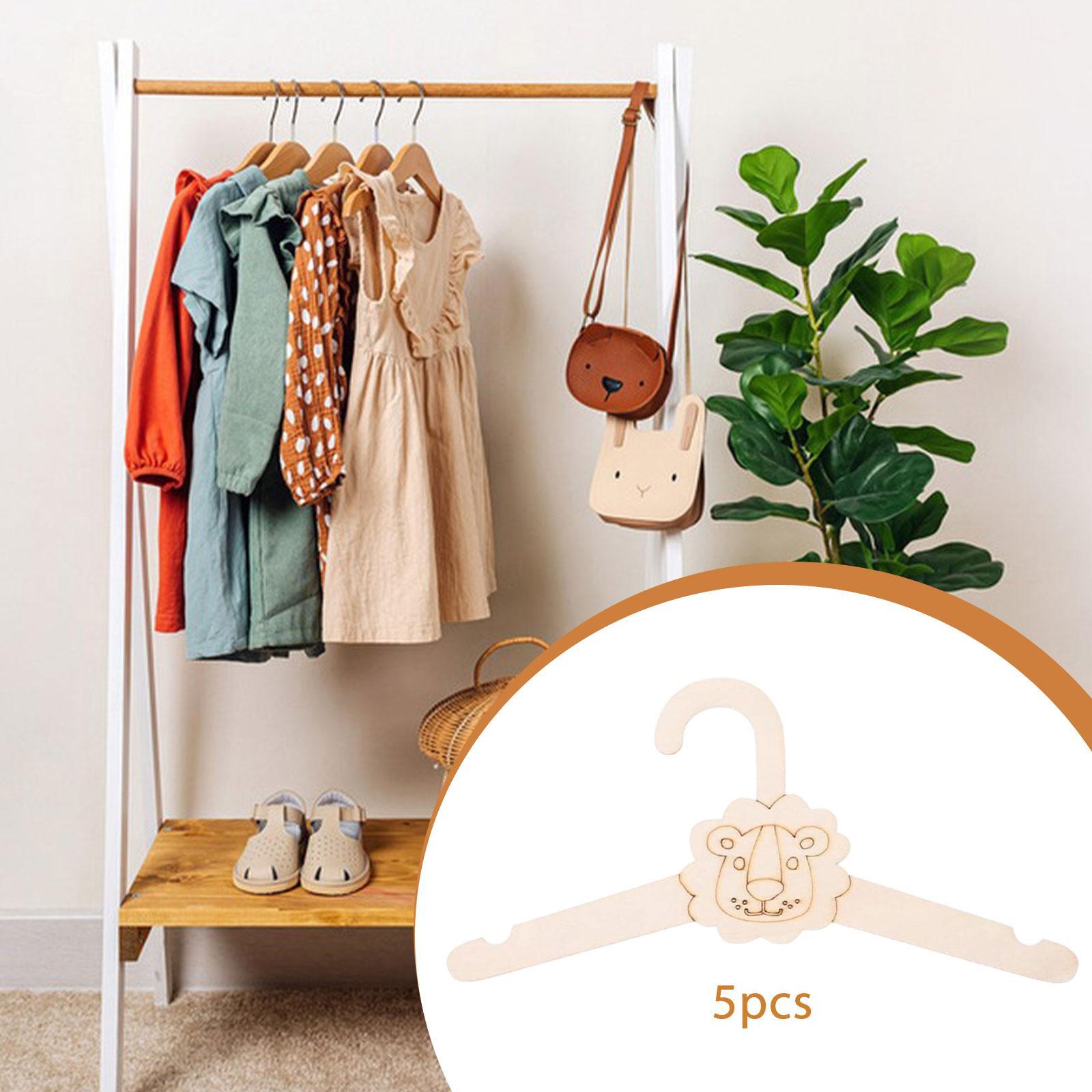 Perchas Pequeñas de Madera Ant - Baby Nursery Closet Organization reseña y precio