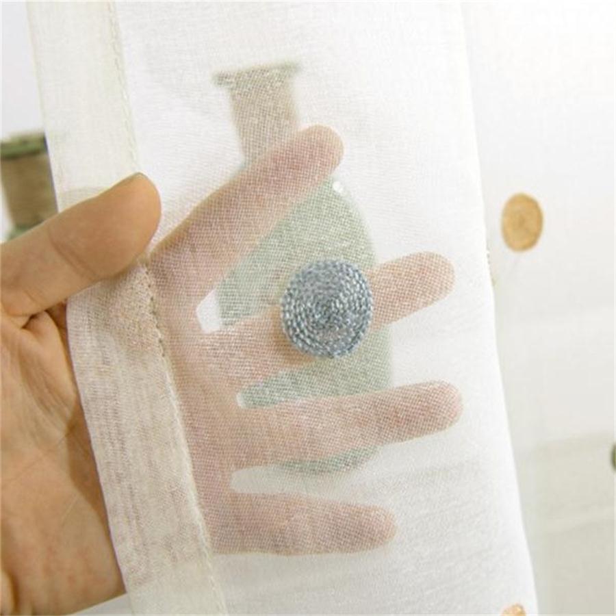 Cortinas transparentes con bor - Blackout Curtain Nursery reseña y precio