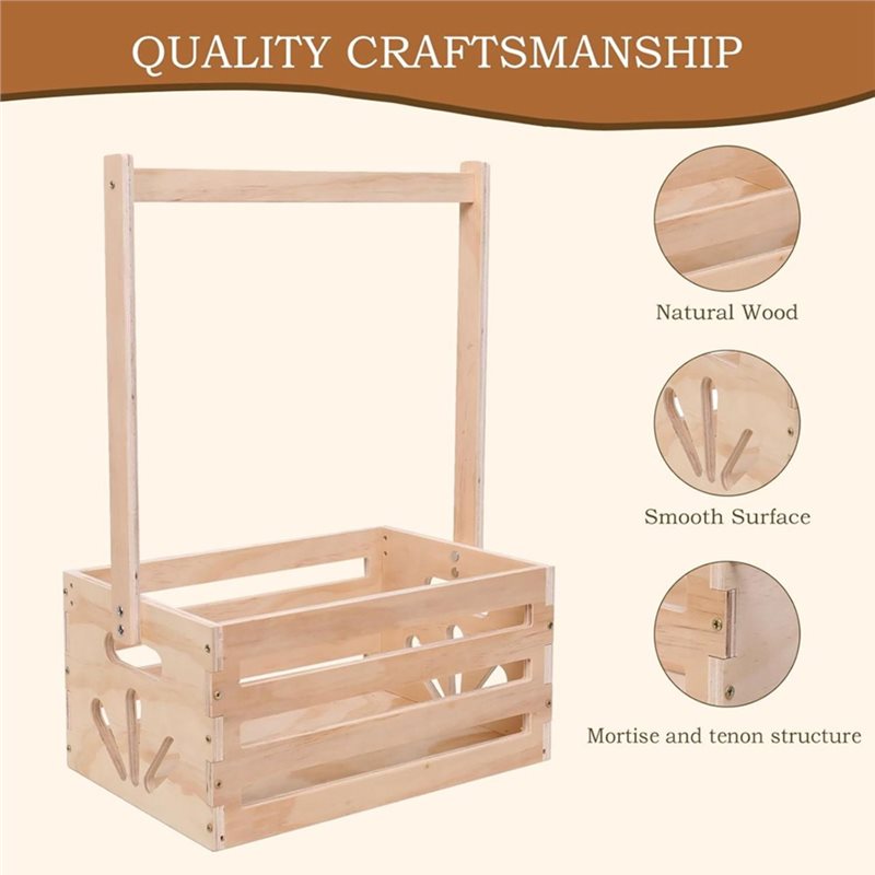 Cesta de regalo de madera para - Baby Nursery Hamper reseña y precio