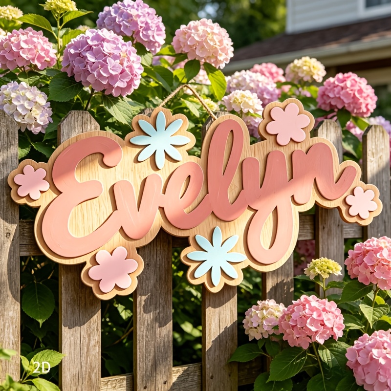 Letrero Personalizado con Nomb - Baby Nursery Hanging Decor reseña y precio