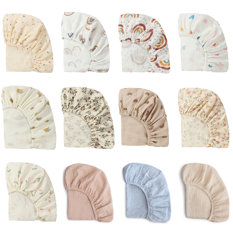 Sábanas ajustadas para bebé, f - Baby Nursery Hamper reseña y precio