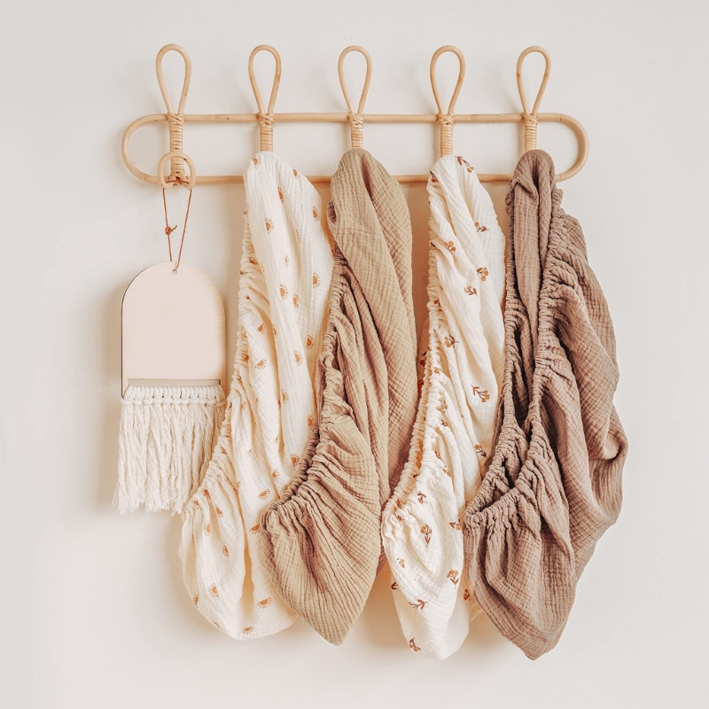 Sábanas ajustadas para bebé, f - Baby Nursery Hamper reseña y precio