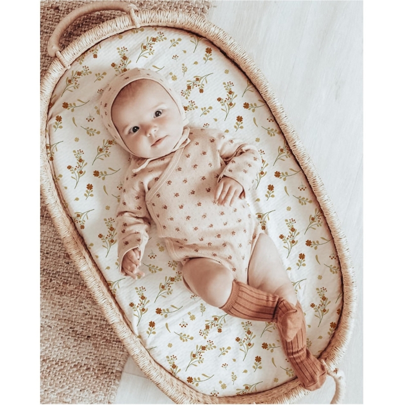 Sábanas ajustadas para bebé, f - Baby Nursery Hamper reseña y precio