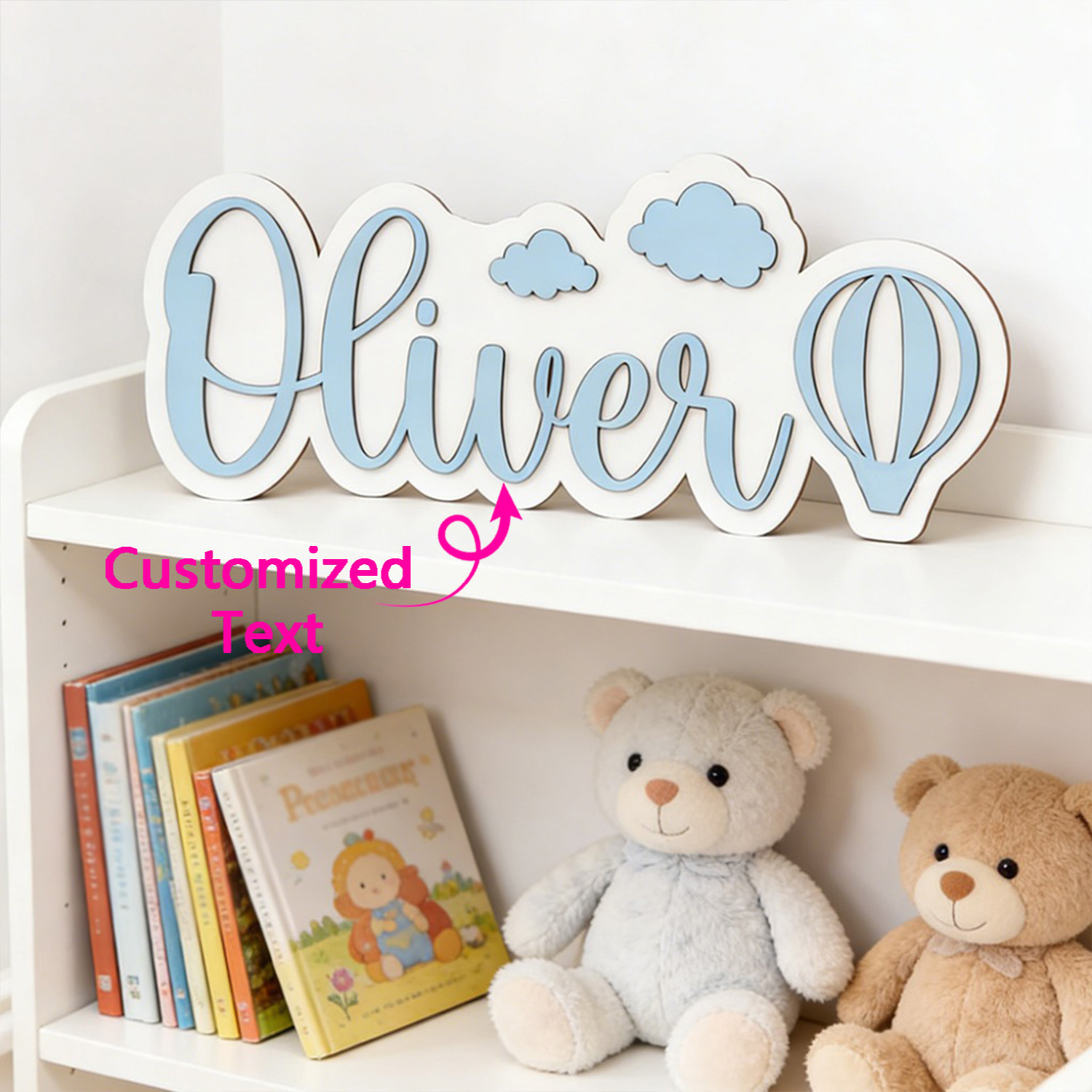 Letrero Personalizado para Hab - Baby Nursery Letters reseña y precio