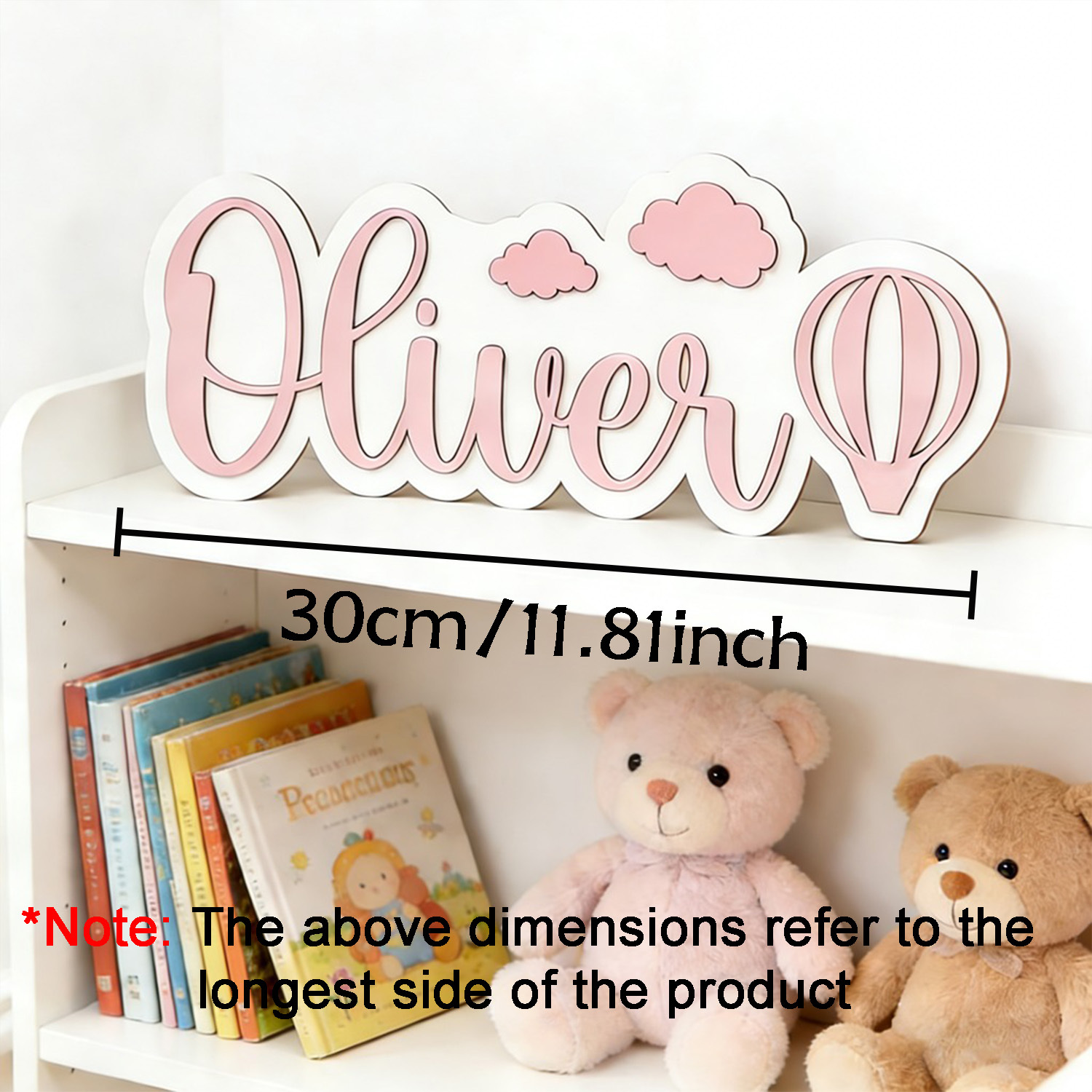 Letrero Personalizado para Hab - Baby Nursery Letters reseña y precio