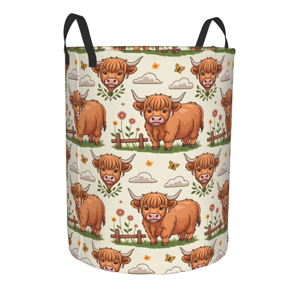 Cesto de Ropa Plegable con Dis - Baby Nursery Hamper reseña y precio