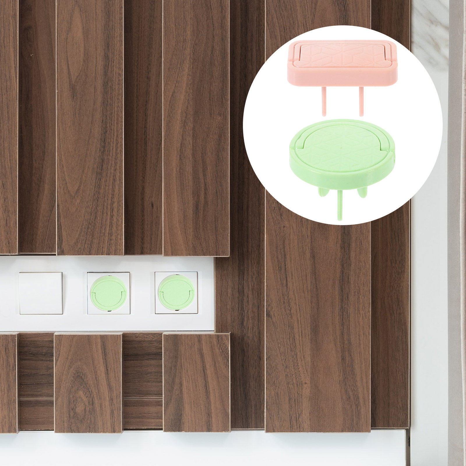 8 Cubiertas de Seguridad para  - Outlet Cover Childproof reseña y precio