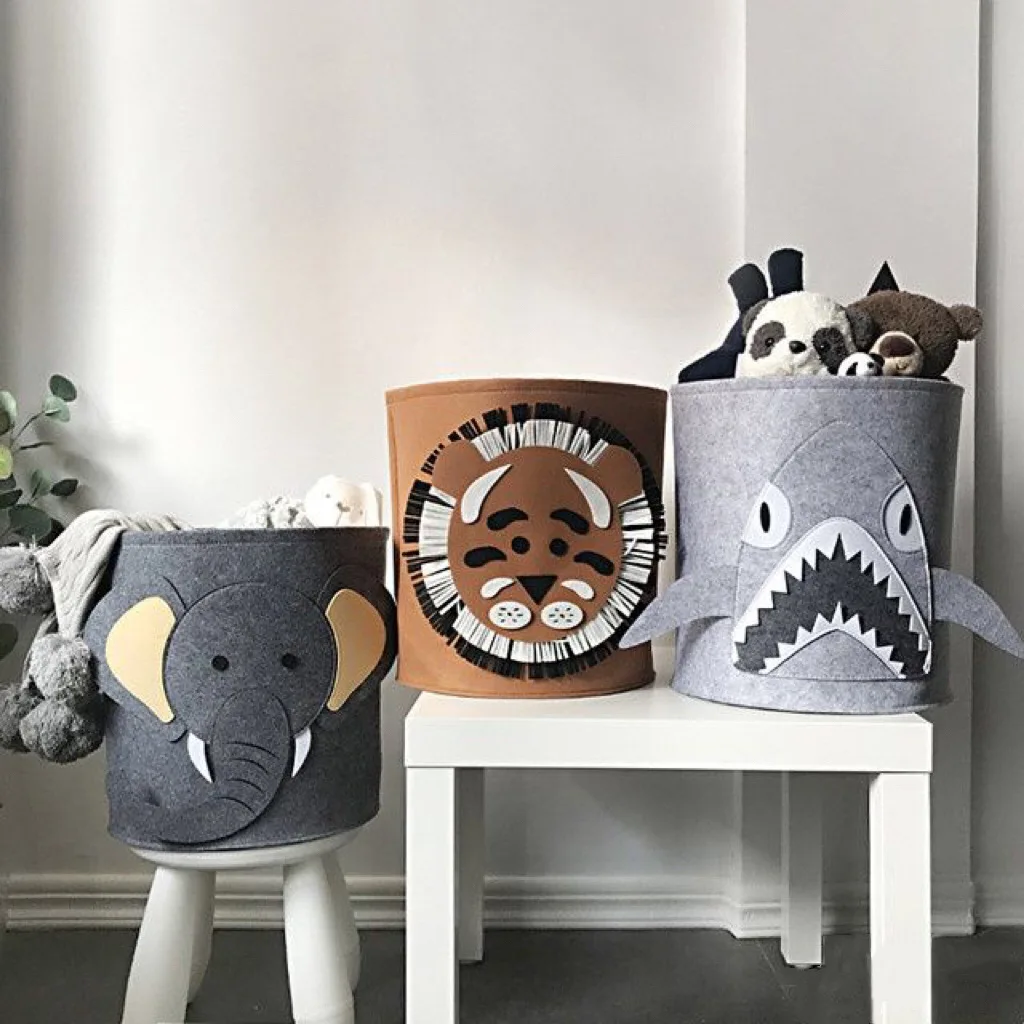 Cesta de almacenamiento de din - Baby Nursery Organiser reseña y precio