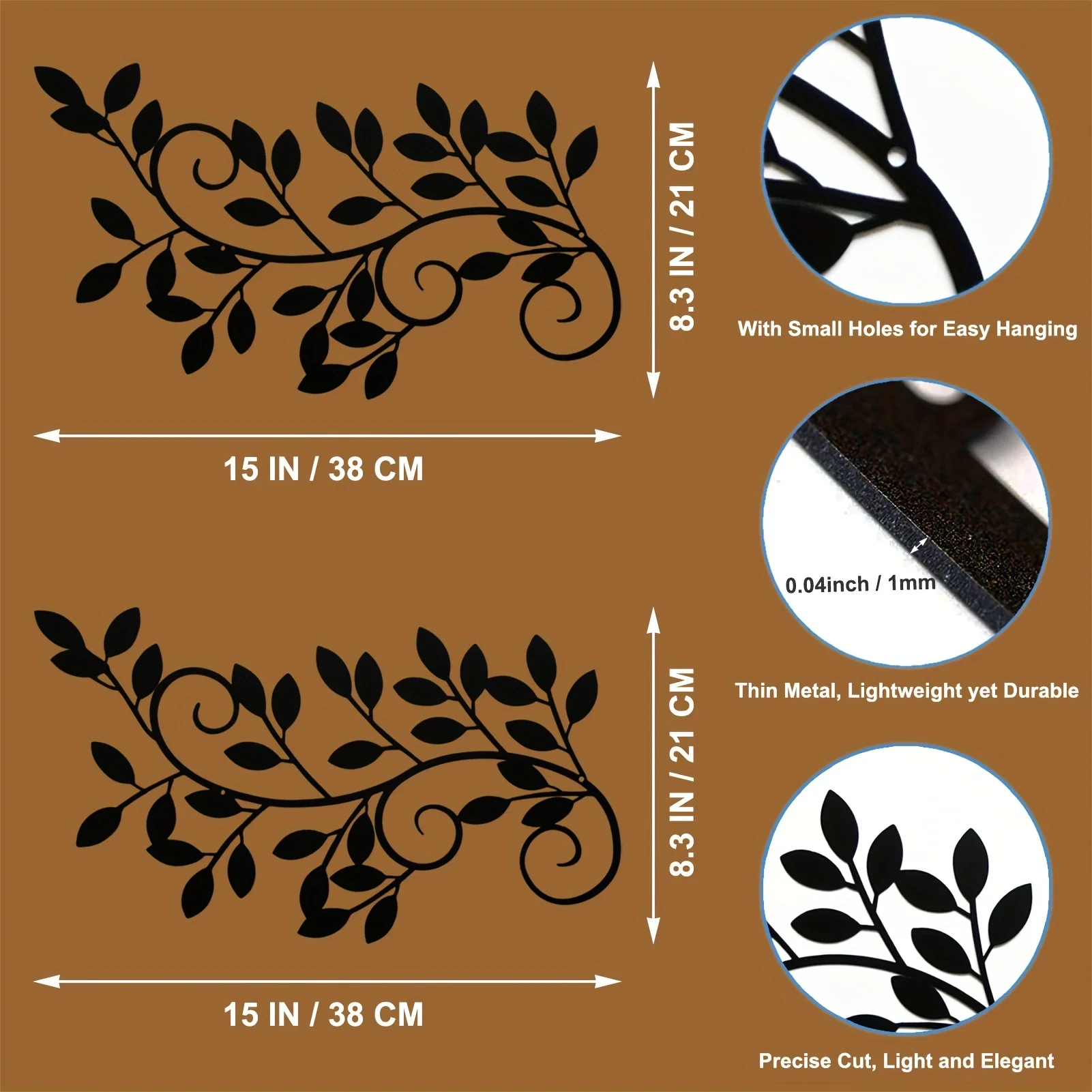 2 piezas de adorno artístico d - Baby Nursery Hanging Decor reseña y precio