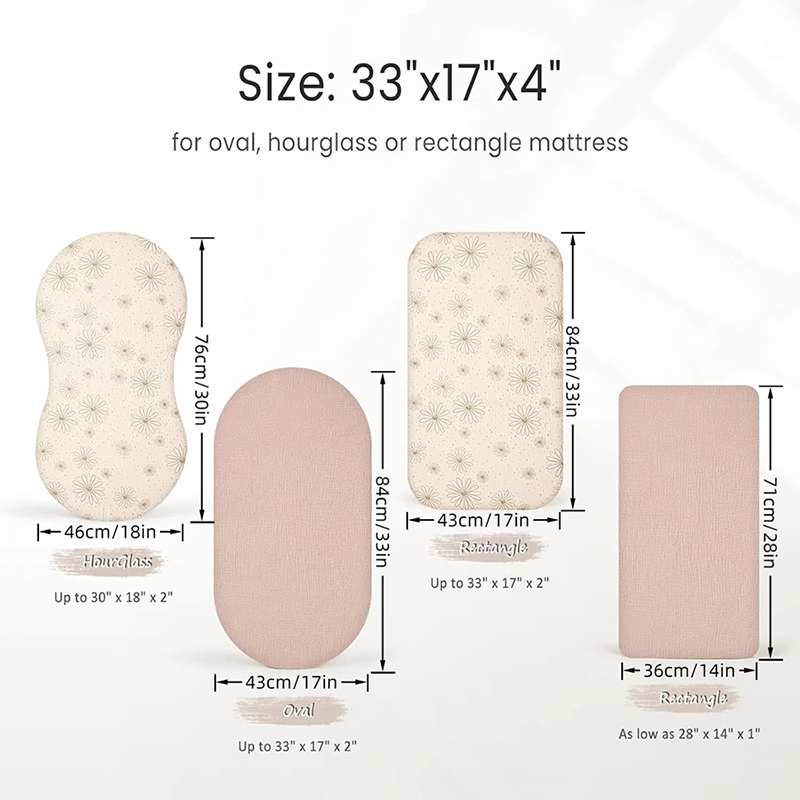 Hojas de molinete de muselina  - Baby Nursery Hamper reseña y precio