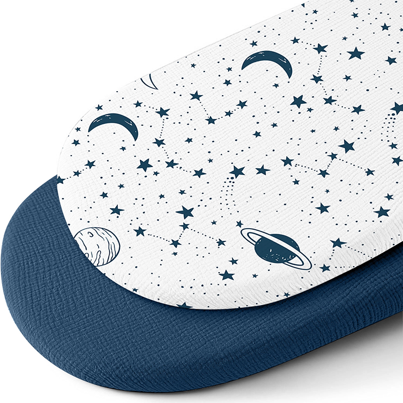Hojas de molinete de muselina  - Baby Nursery Hamper reseña y precio