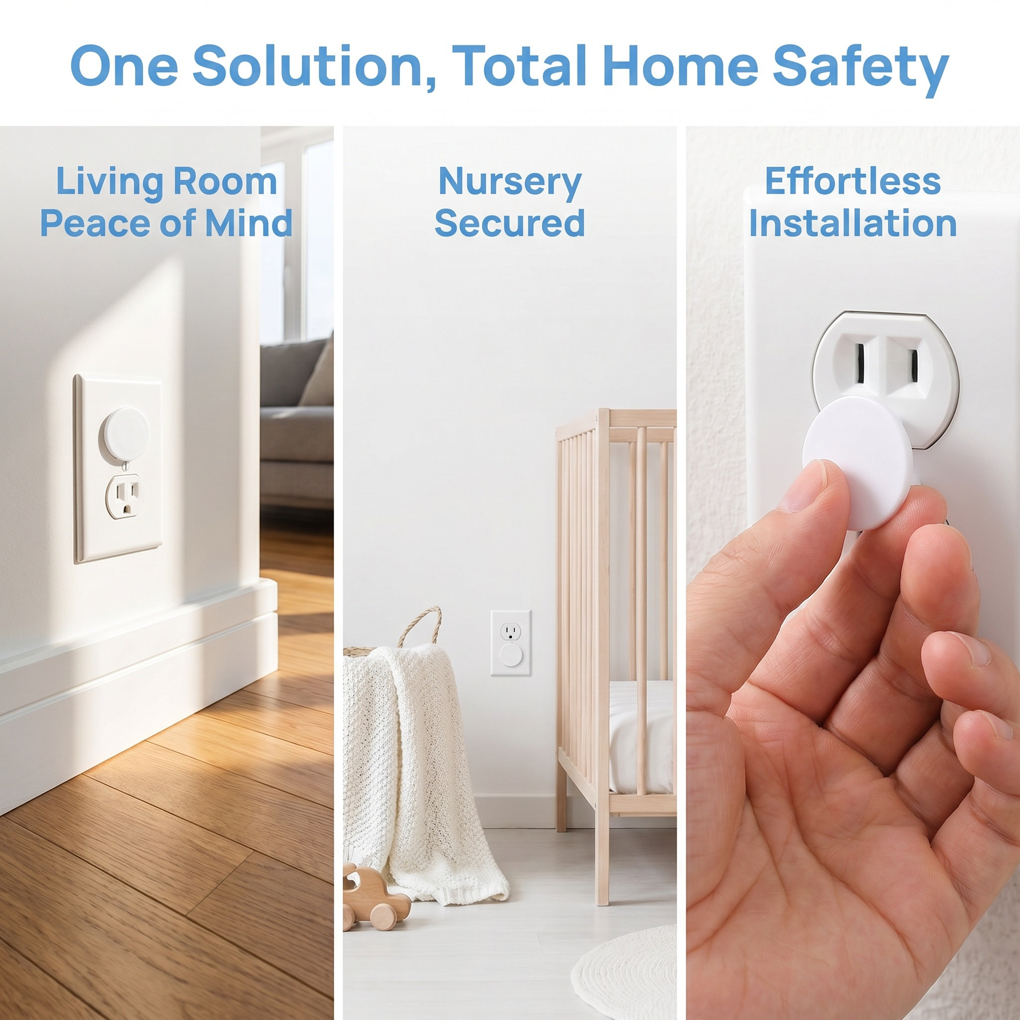 24 protectores de enchufes a p - Outlet Cover Childproof reseña y precio