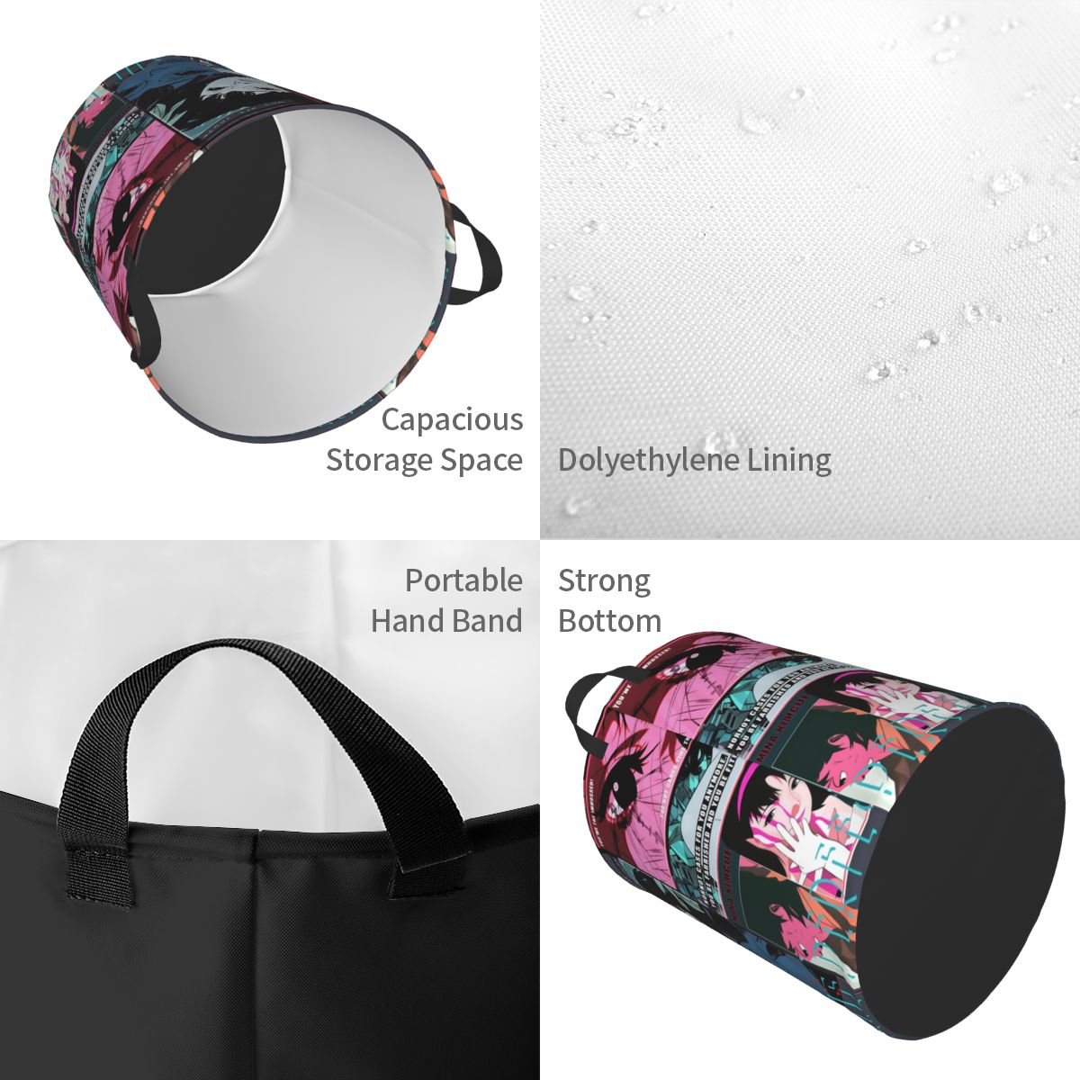 Cesto de Ropa Plegable P-Perfe - Baby Nursery Hamper reseña y precio